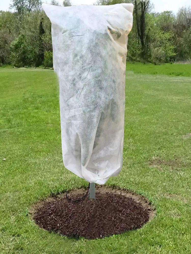 

32 дюйма. В х 32 дюйма. В 0,95 унции. Чехлы для растений на шнурке Защита от заморозков Мороз Тепло Стоящий Морозное одеяло для холодной погоды United States