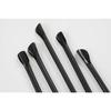 Shibase Kogyo 917 Straw Straws for Shaved Ice, 6mm X 21cm Diameter, Pack of 500, Black, Unwrapped, Made In Japan