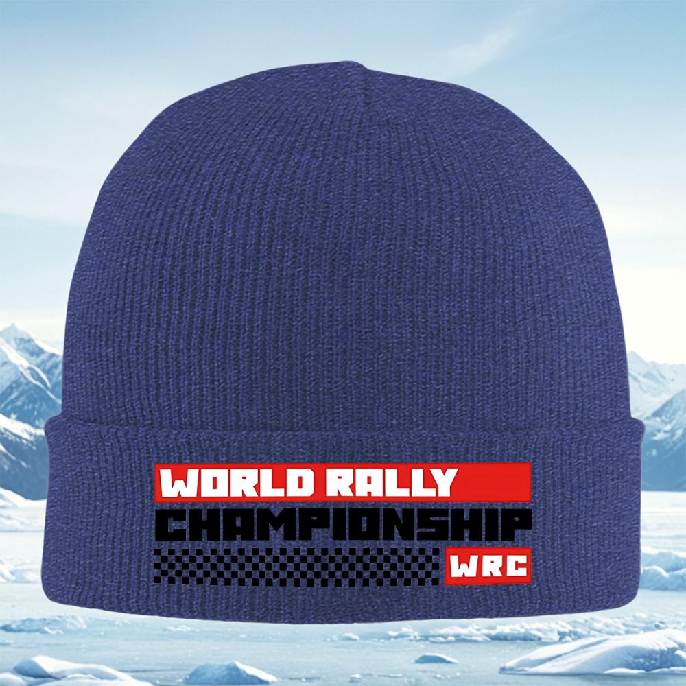 

WORLD RALLY CHAMPIONSHIP WRC Men Women Unisex Knitted Hat Beanie Pullover Cap Winter Thermal Warm Christmas Outdoor Cycling Hiki