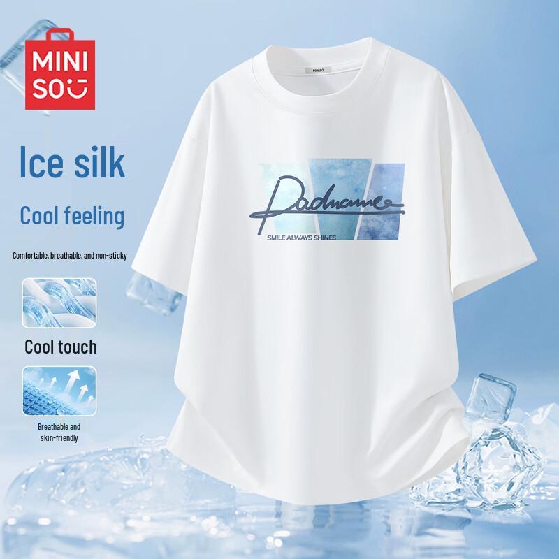 MINISO Men's Cool-Feel Quick-Dry T-Shirt