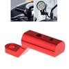 2 Pieces Motorcycle Expander Bracket Adapter Mount Red