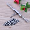 8pc Hand Screw Thread Metric Plug Tap Set M3 M4 M5 M6 M8 M10 Metal Screw Taps Thread Metric Machine Wrench Holder Hand Hinge Set