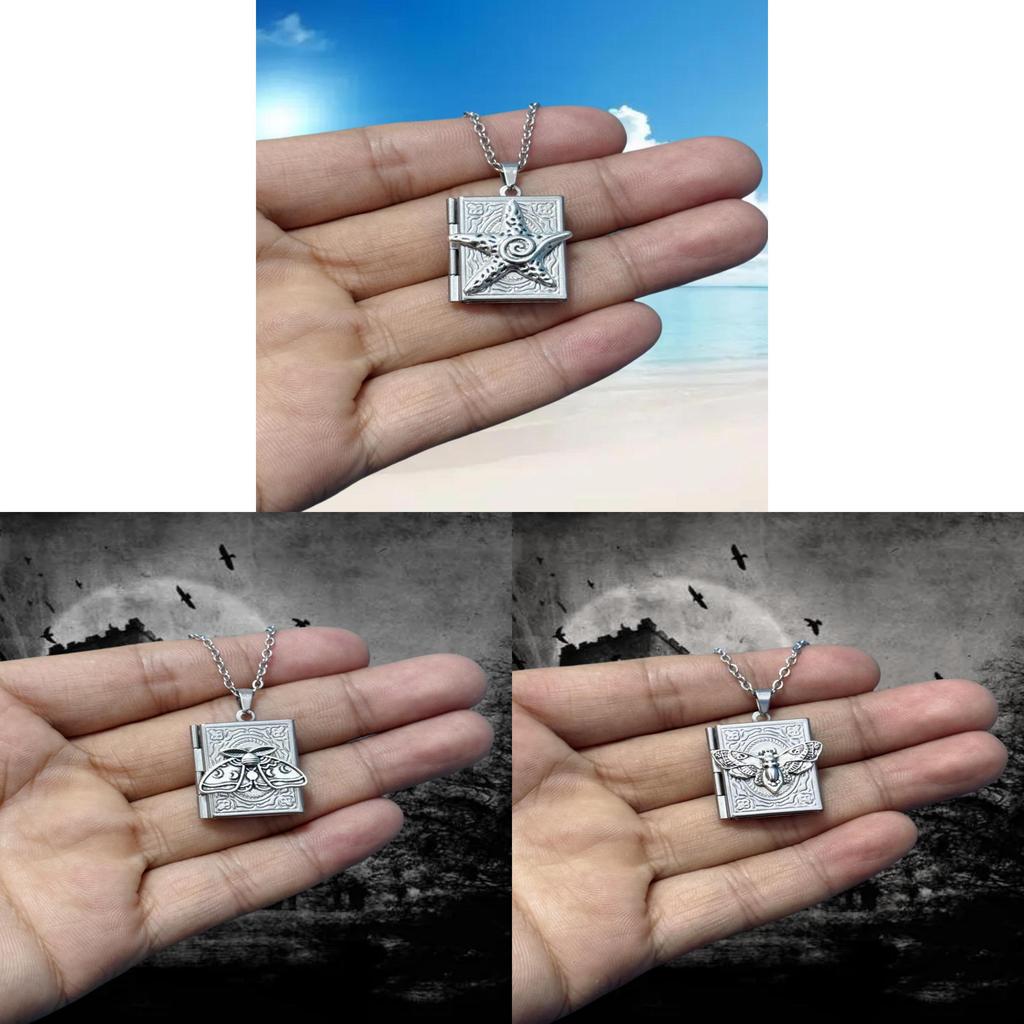 Gothic Skull Pendant Necklace With Cross Chain For Men And Women