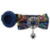 Pet Supplies Eco-friendly Polyester AirTag Tracker Protective Case Retro Color Bohemian Bow Dog Collar Cat Necklace Accessories