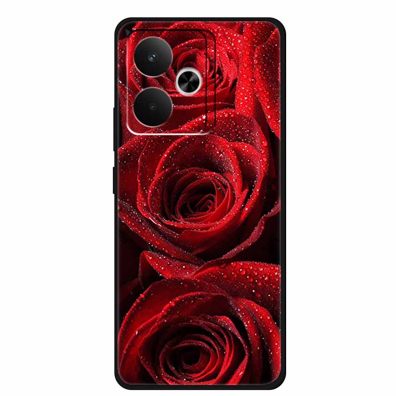 For Realme GT7 GT 7T Phone Case 7 T Bag Black Silicone Soft Back Cover Case For Realme 14 4G 15 Pro Cases Coque Protective Shell