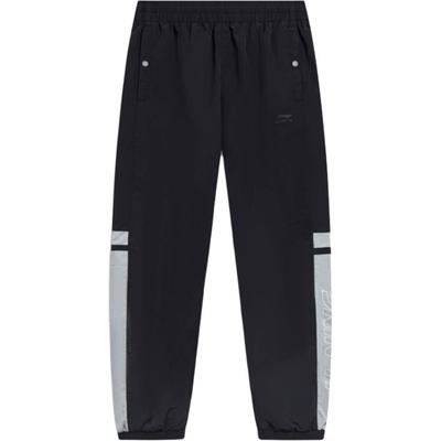 LiNing Breathable Regular Casual Versatile Comfortable Knitted Sports Pants Men Bottoms Black AYKT079-2
