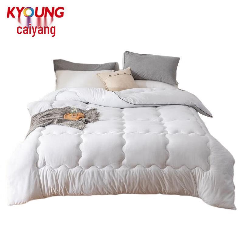 

Caiyang Brushed Embossed Feather-Silk Velvet Quilt