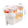 Jug with Tap Cold Water Container Bottle Tap Dispenser Kettle Lemonade Withtap Dispenser for Beverage Cold Water Jug Cold Kettle