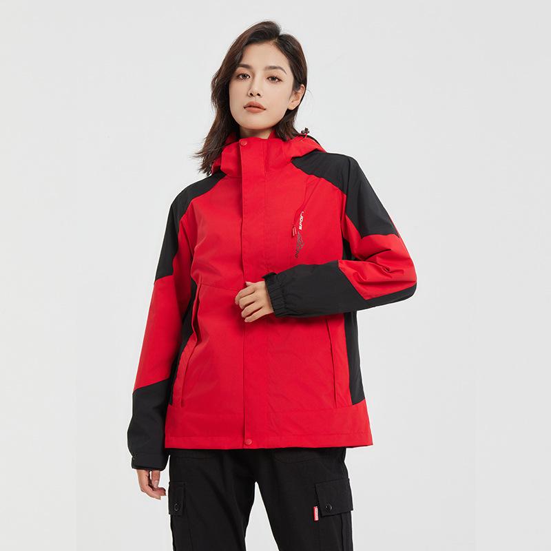 

Осенне-зимняя куртка Hardshell из двух частей для мужчин, зимняя ветрозащитная водонепроницаемая куртка для женщин, куртка Hardshell из трех частей 5XL