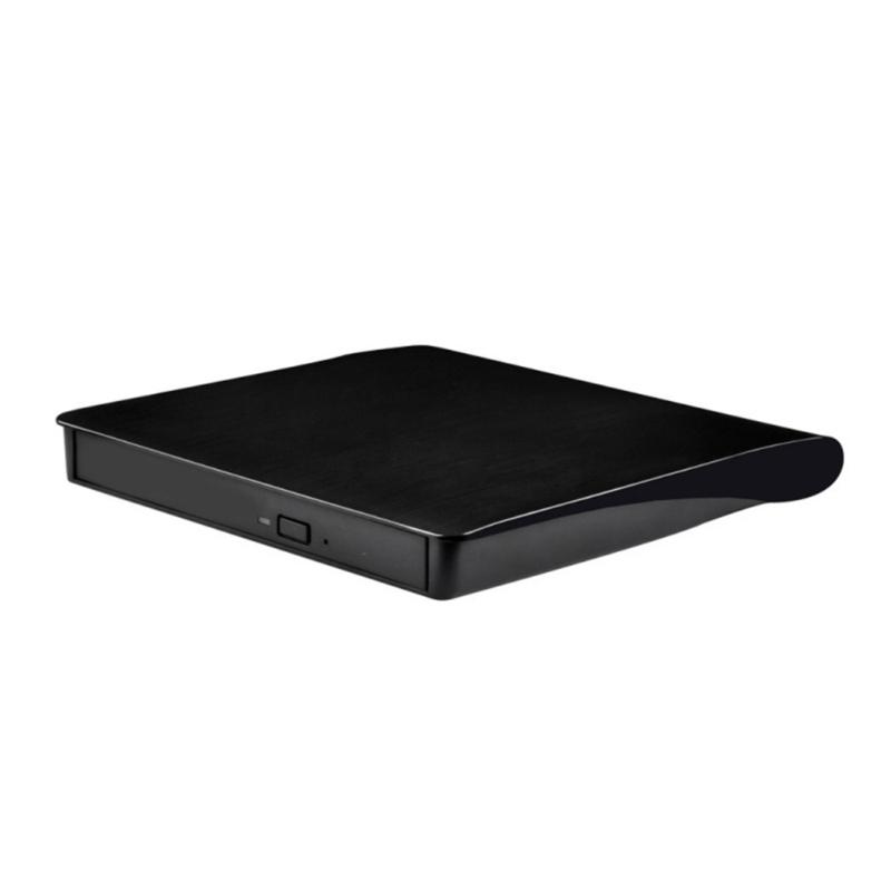 USB3.0 External CDDVD Burners Optical Drive for PC and Laptop with Double USB A & Type C Port