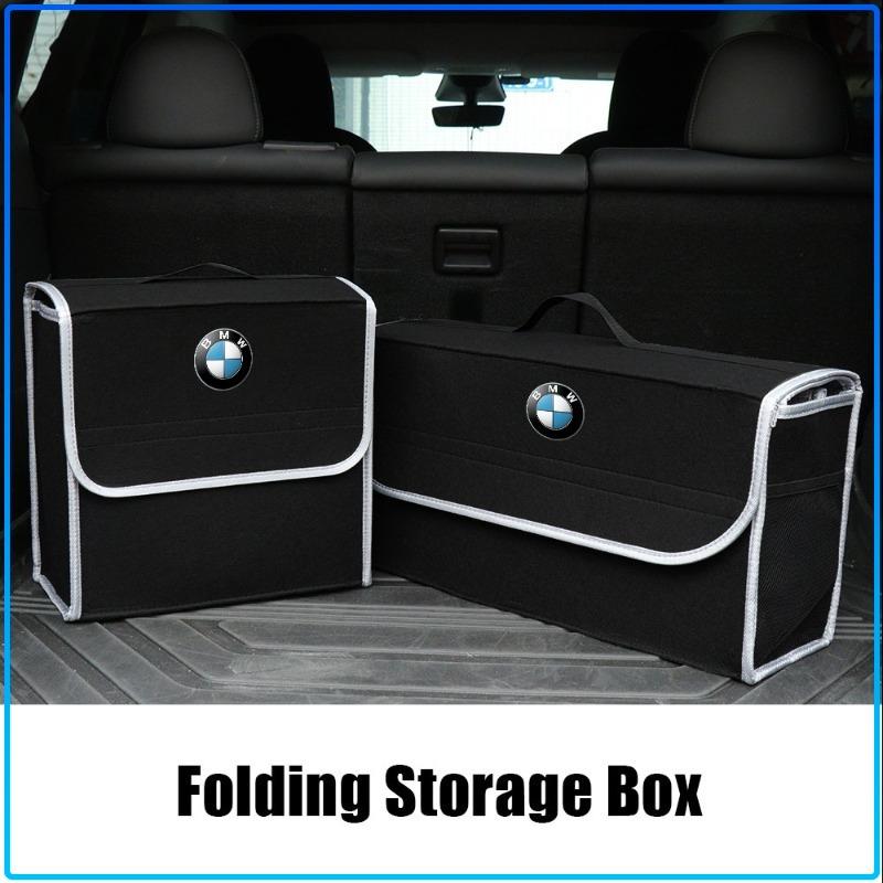 Für BMW E60 E46 E39 E38 E90 E36 F30 E30 E31 E34 F10 F20 E91 E53 E70 X1 X5 X3 X6 Auto Kofferraum Große Kapazität Kleinkram Aufbewahrungsbox Organizer Tasche Werkzeugkasten