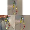 Pvc Craft Diy Beaded Phone Lanyard For Men Women With Blue Fish Design