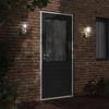 VidaXL Appliques murales d'extérieur et capteurs 2pcs acier inoxydable, éclairage mural d'extérieur, lampe murale de jardin, 4006239