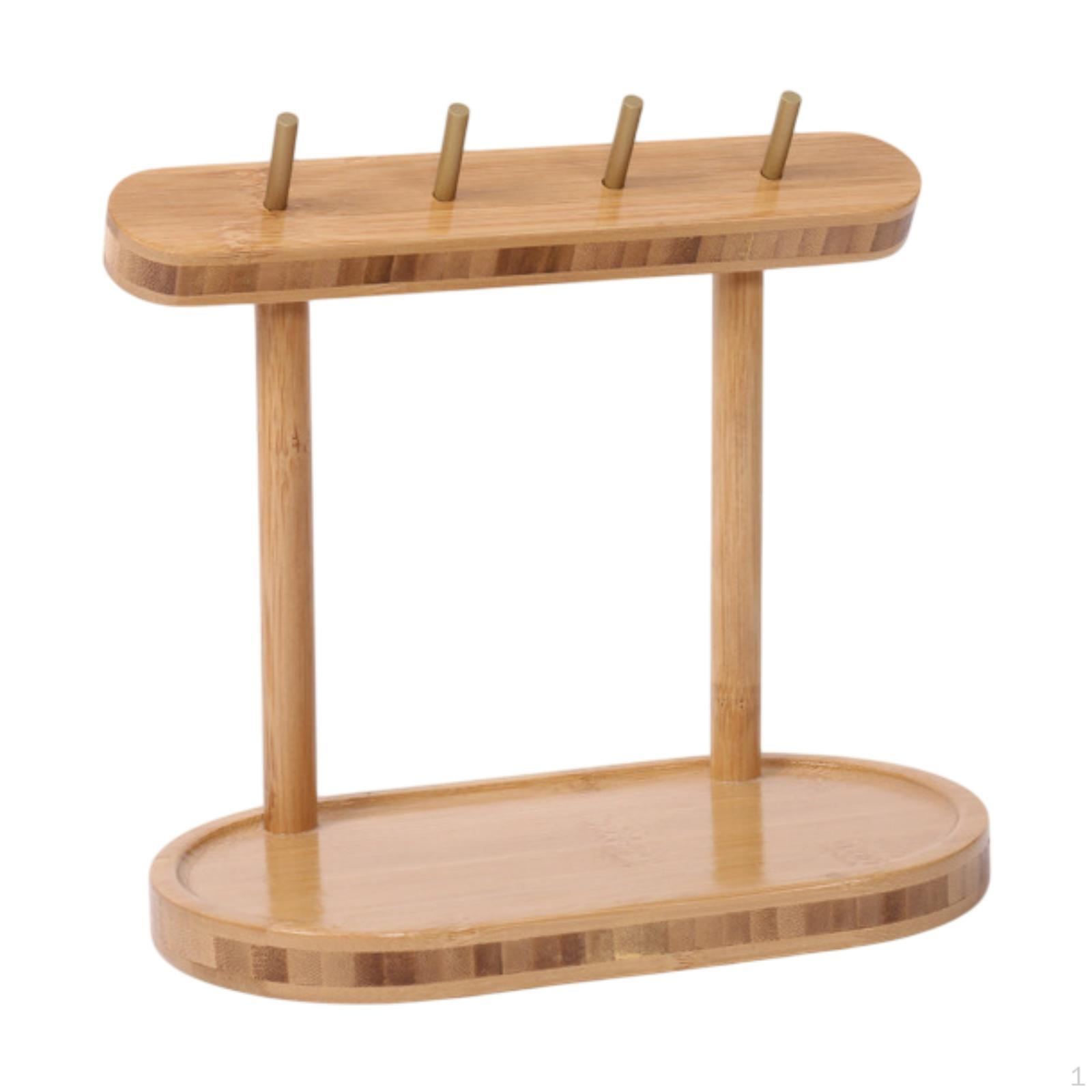 

Подставка для хранения ключей, скандинавский декор, деревянный подарочный лоток-органайзер для украшений Wood Color