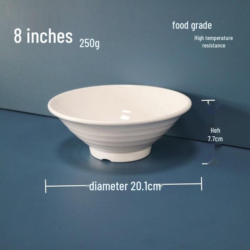 777 Commercial Melamine Noodle Bowl