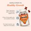 Nutrela Kids Multivitamin Gummies Strawberry Flavour 30 Gummies For Age 5+ Boost Immunity Bone Energy