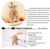 Coolxi Jewelry Little Bear Cartoon Keychain Women's Bag Accessory, Metal Pendant Keyring
