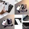 For Honor 600 Lite Tempered Glass Hard Protection Phone Case For Honor 500 Smart Love Heart Pattern Shockproof Back Cover