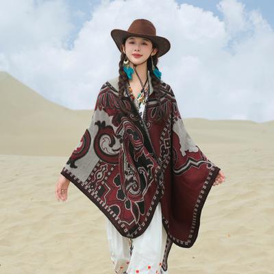 Sciarpa Rossa Donna Dali Abbigliamento da Viaggio Viaggio Foto Foto Foto Foto Felpa con Cappuccio Mantello