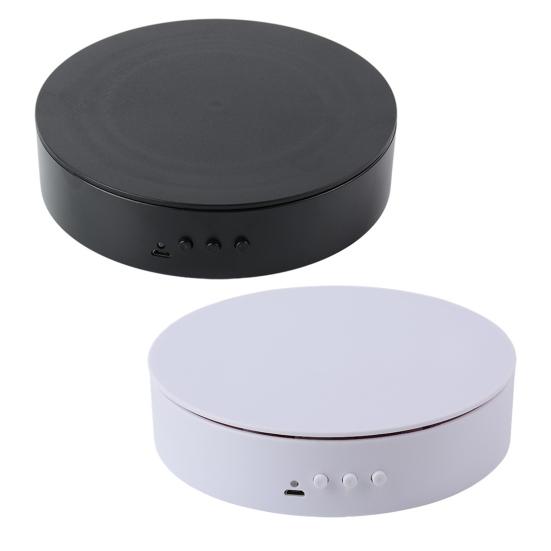 Rotating Display Stand 360 Degree Rotation Large Bearing Capacity Low Noise Rechargeable