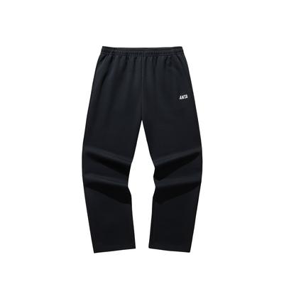 Training Series Mens Long Pants Spring Knitted Sports Pants Men Bottoms Basic-Black 952617304-3