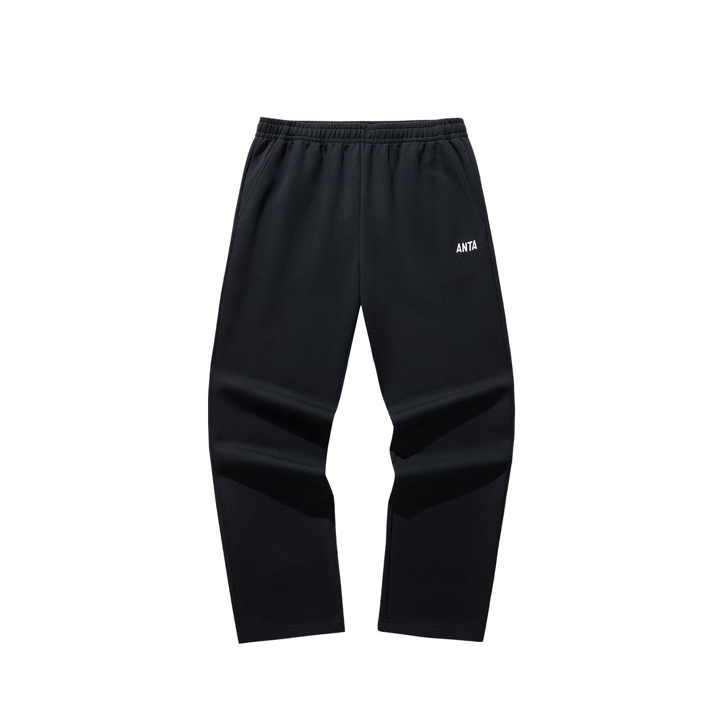 

Anta Серия тренировок Мужские длинные брюки Весенние вязаные спортивные брюки Мужские брюки Основной черный 952617304-3 S