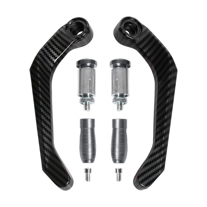 Universal Motorcycle Handlebar Brake Clutch Lever Hand Guard Protector Carbon Fiber Waterproof Handguard Aluminum Alloy Accesory