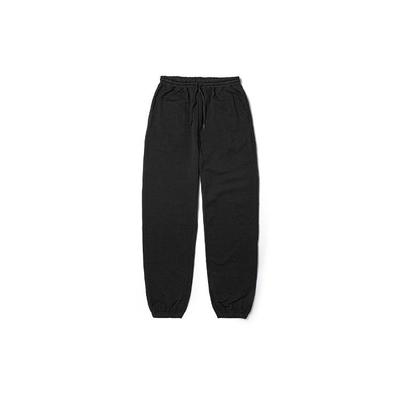 X Asian Artist Collaboration Solid Color Drawstring Casual Pants Women Bottoms Black VN000H0FBLK