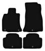 BASIC Black Velour Floor Mats For: Kia Stinger 2WD Liftback (2017-)