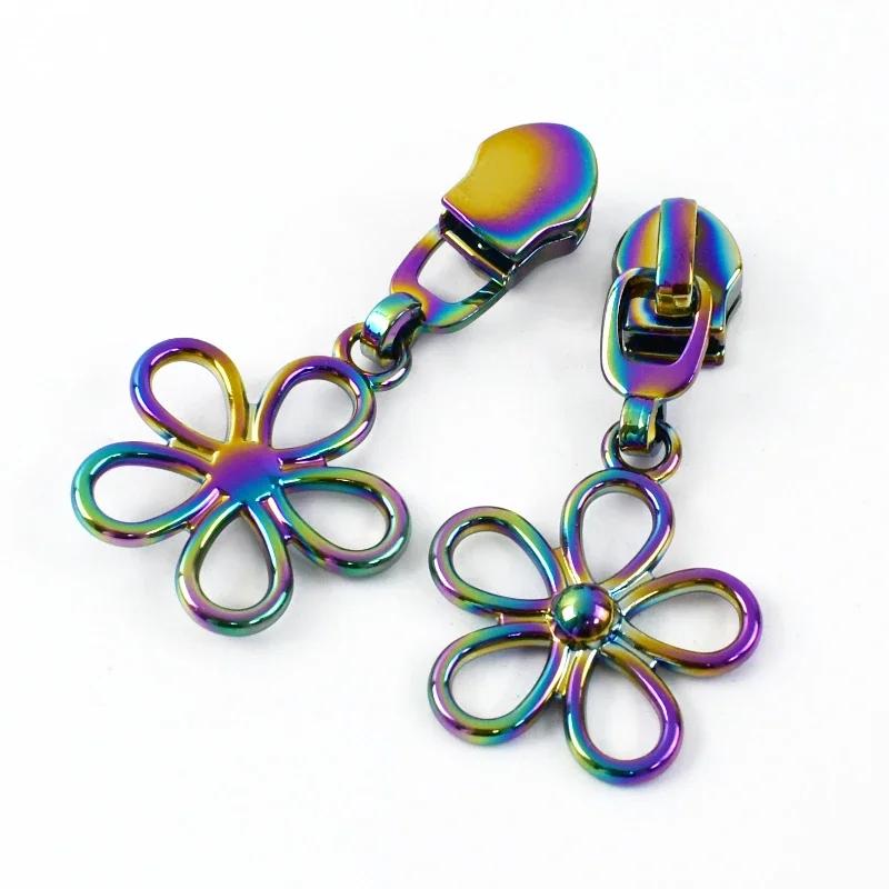 5/10/20Pcs 5# Zipper Slider for Nylon Zippers Zip Head Puller Lock Bag Clothes Purse Tailor Repair Kit DIY Sewing Accessories