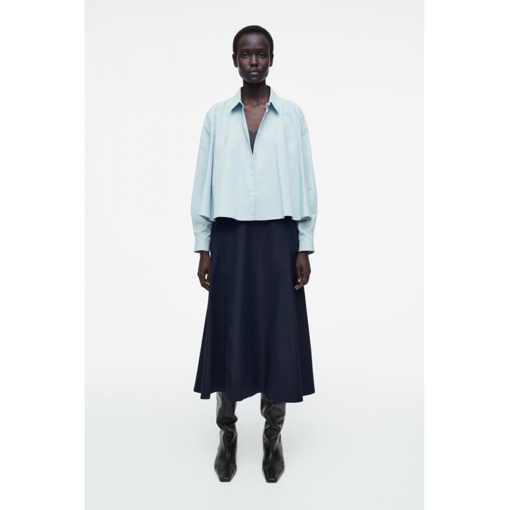 Cos Japan Oversized Flared Cotton Shirt