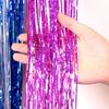  User Friendly PET Shimmering Tinsels Fringes Trim Pack of 10 Christmas Holiday Decors for Indoor DIY Crafting