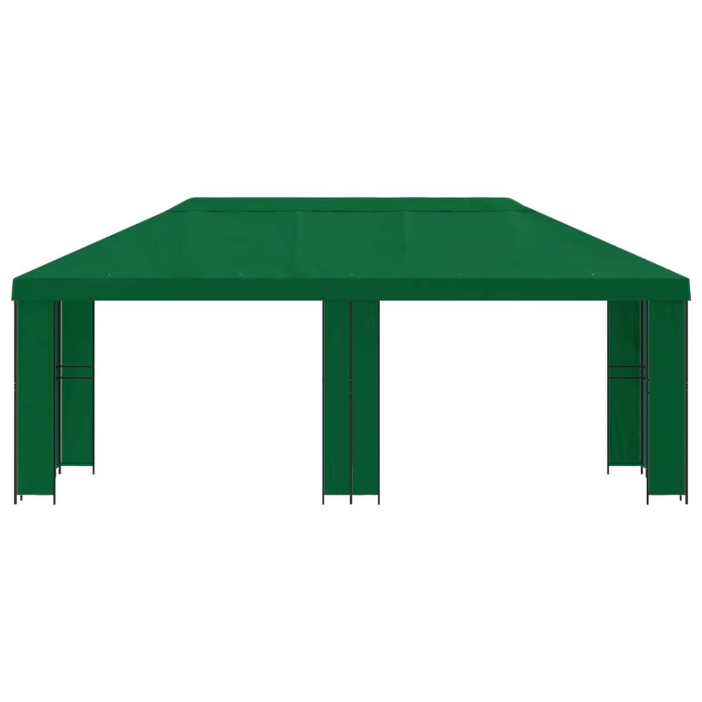 Garden Pavilion 6 X 3 M Green Polyester and Steel 190