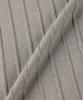 PANICALE Gray Striped Linen Polo Shirt