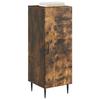Sideboard Smoked Oak 33 x 34.5 x 89.5 cm Particleboard