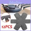 Pot 12pcs Pads Pan Protectors Kitchenware Anti Scratches Marring Stacking Nesting Felt Mat Kty