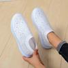 10 Colors Fashion Rhinestone Casual And Breathable Shoes Elastic Socks Shoes Rhinestone Flying Woven Women'S Shoes Super Comfortable Shoes