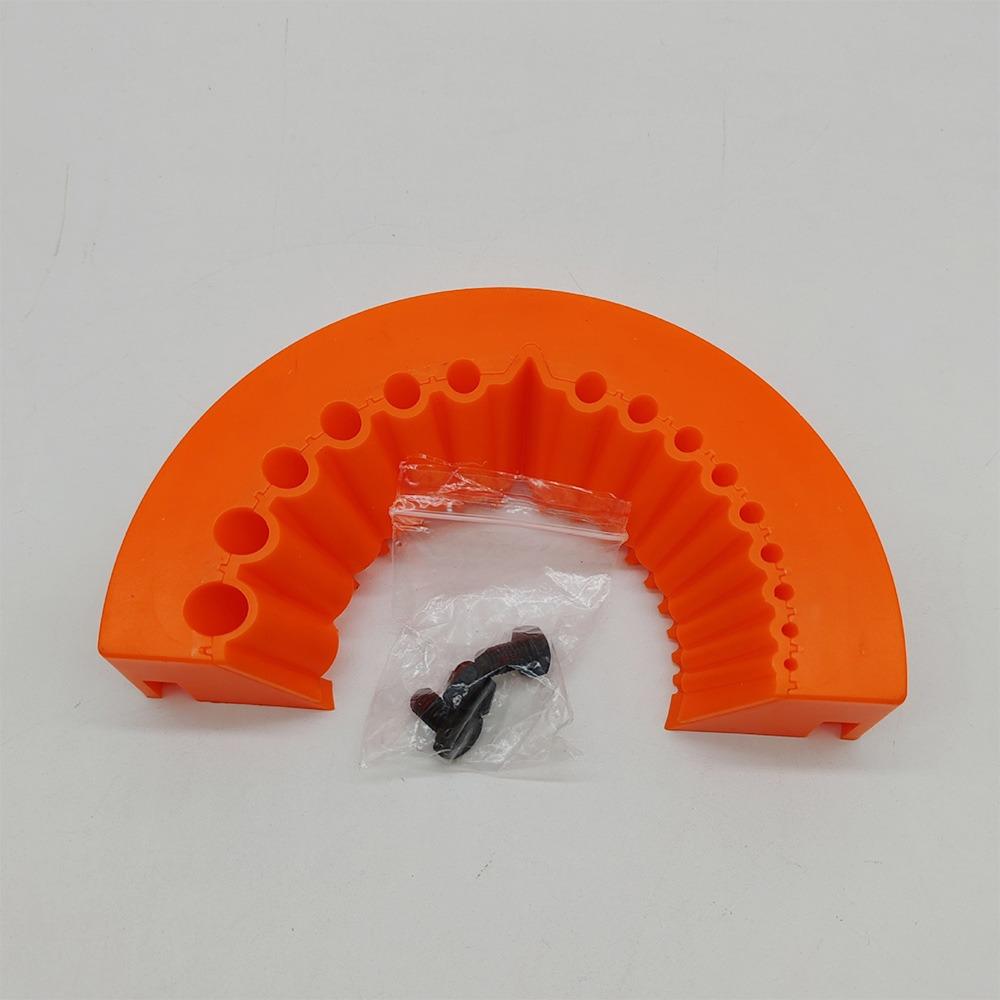 

Многофункциональный держатель для сверл для угловой шлифмашины, портативная насадка для заточки сверл orange