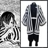 Kimetsu Slayer Demon No Yaiba Cosplay Iguro Obanai Halloween Adult Suit Costume