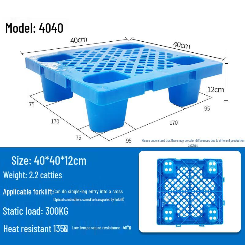 Heavy-Duty Plastic Warehouse Pallets & Floor Mats