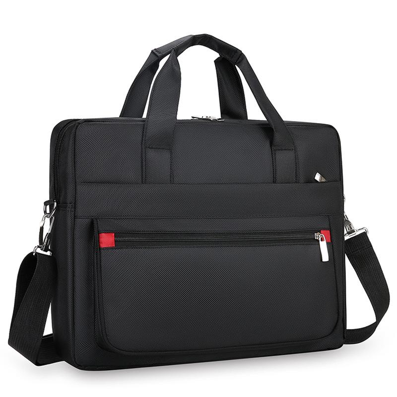 Men's Large Capacity Wear-Resistant Business Laptop Briefcase and Travel Handbag