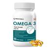 Biotrex Nutraceuticals Omega 3 Triple Strength Fish Oil Enriched With Salmon Fish Oil (Omega 3), EPA, DHA, Astaxanthin, Evening Primrose Oil - 60