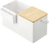 Tower Makeup with Cosmetic Large Easy To Stylish Box, White, Mirror, Box, Handle, Portable, Capacity, Use, Compact, Slim,
