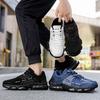 Men's Autumn New Leather‑Upper Sports Casual Shoes, Non‑Slip Wear‑Resistant Travel Shoes, Soft‑Sole Lightweight Running Sneakers