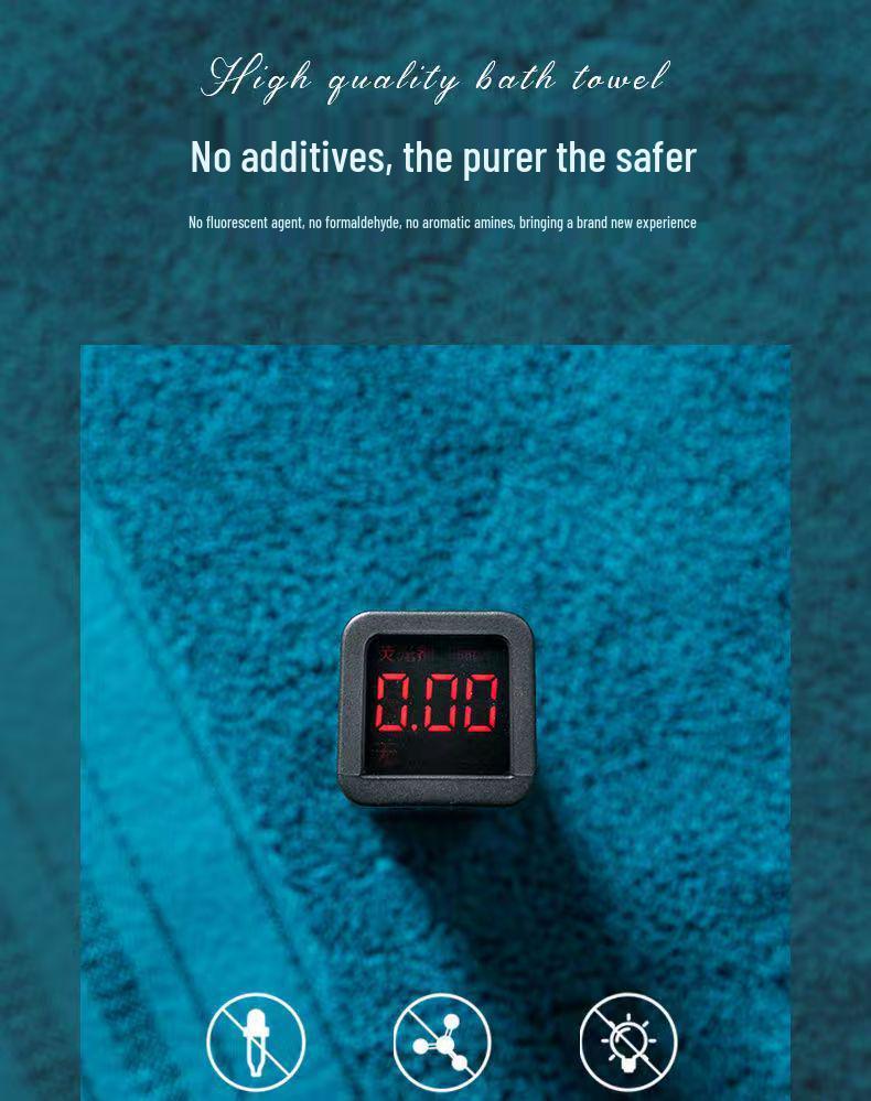 Luxurious Five-Star Hotel Bath Towel: Thick, Absorbent, Enlarged, Pure Cotton for Men & Women (Winter Edition)