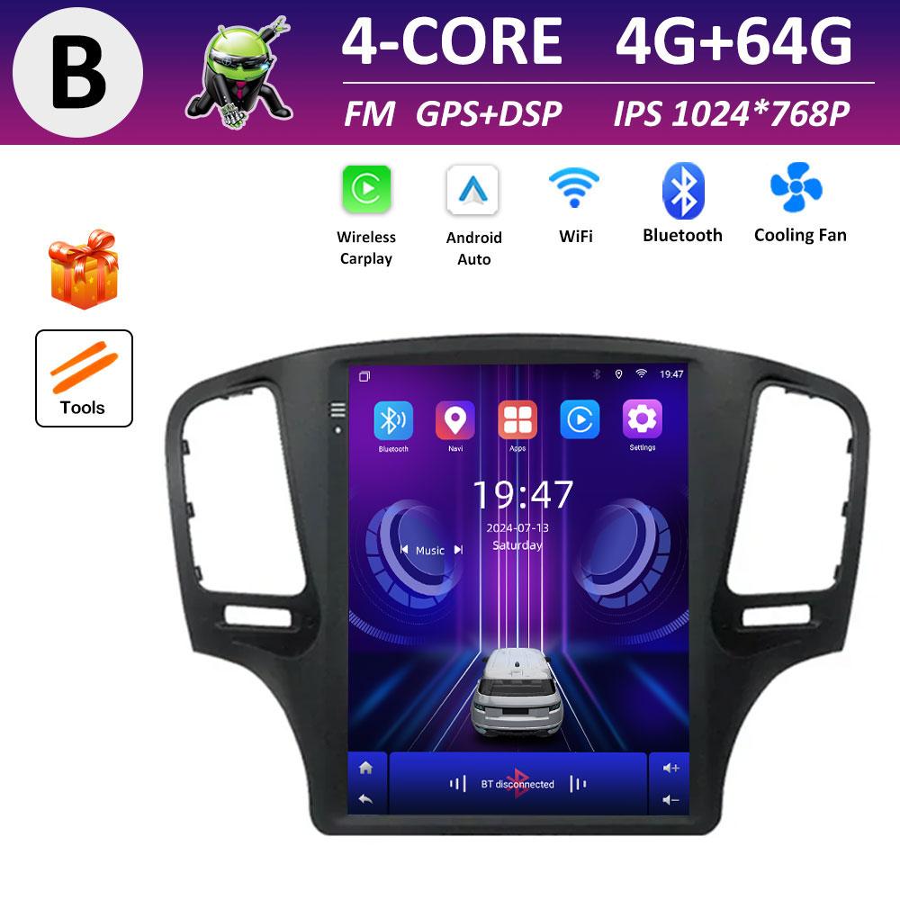 IPS Touch Screen Wireless Carplay for Roewe 350 2010 2011 2012 2013 - 2016 Android Auto GPS Navigation Bluetooth DSP Stereo WIFI