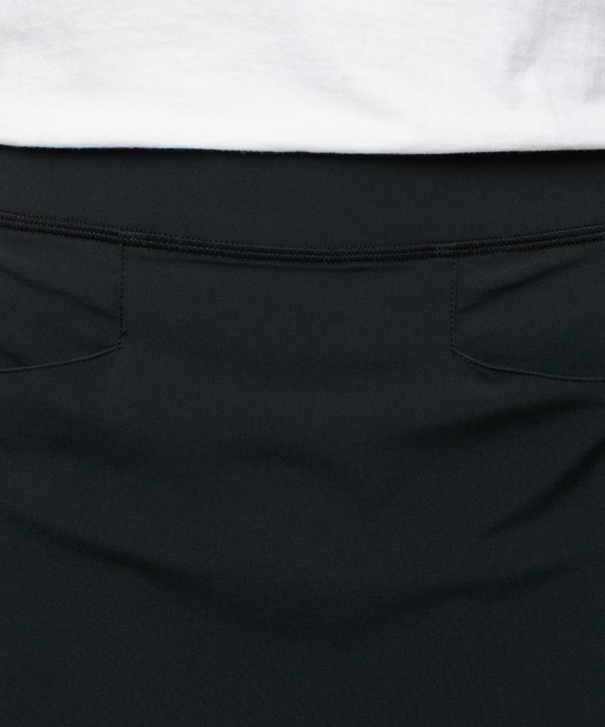 Pollolalpeulolengolpeu Back Pleated Stretch Scott - Black