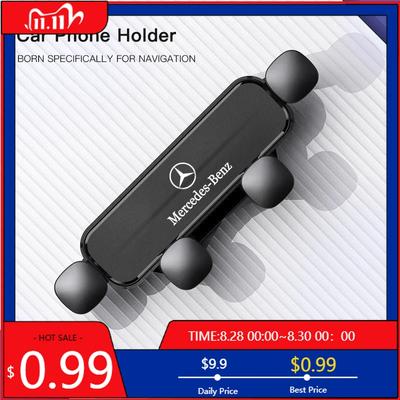 Soporte para Teléfono Móvil con Gravedad para Coche, Soporte de Navegación GPS para Mercedes Benz AMG W204 W205 W203 W211 W212 W213 W201 W210 W1