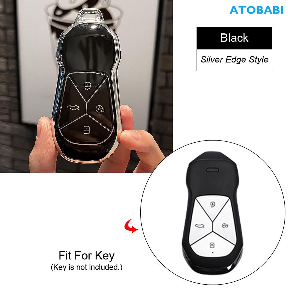 

Чехол для ключей автомобиля из ТПУ, смарт-брелок с дистанционным управлением без ключа, защитный чехол, автоаксессуары для Xiaopeng Xpeng P5 P7 G9 G3i 2021 2022