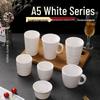 Huihuang A5 Melamine Anti-fall White Cup